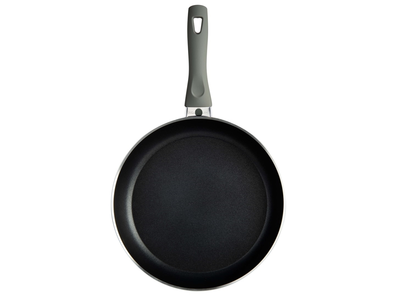 Ballarini 75003-050-0, Rund, Allzweckpfanne, Schwarz, 160 °C, Aluminium, Thermo-Punkt