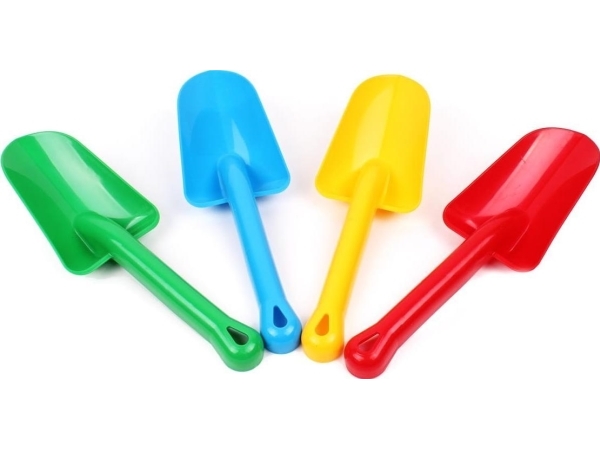 Technok lille sandspade, mix farver