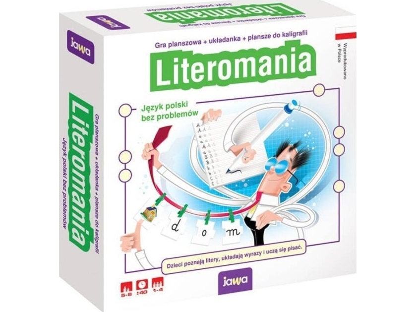 Jawa pædagogisk brætspil Literomania JAWA GR0557