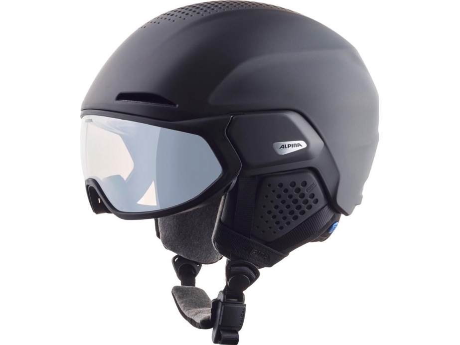 VINTERHJÄLM ALPINA ALTO V SVART MATT 55-59 | Sport & Träning - Säkerhetsutrustning - Skidhjälmar | GameStuff