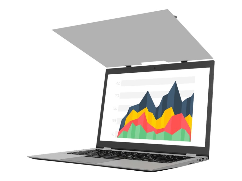3M Comply - Notebook privacy-filter - klæbemiddel - 12.1-14 - sort