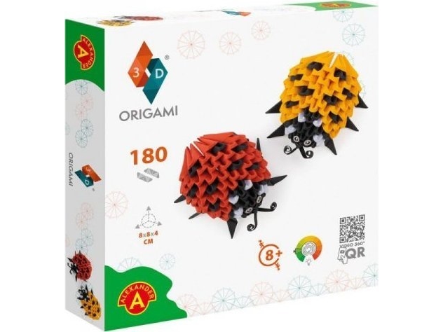 Origami 3D - Marienkäfer