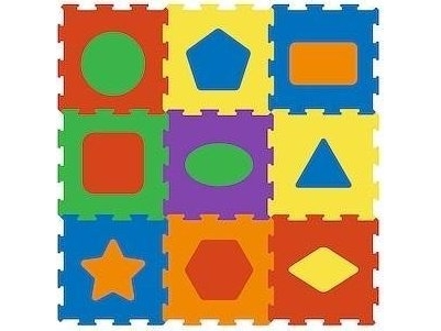 Smily Spielen Schaumstoffmatte Formen