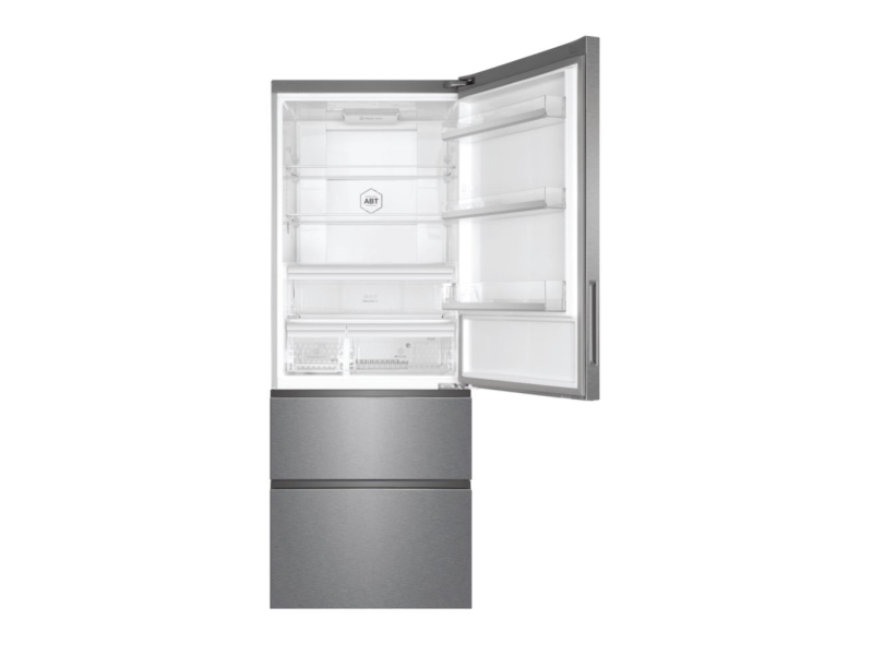 Haier 3D Series 70 A4FE742CPJ - Kylskåp/frys - nedre frys med fransk ...