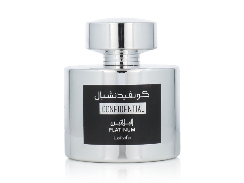 Lattafa Confidential Platinum Eau De Parfum 100Ml Men Fragrance