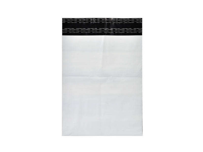 Coex Versandtasche Bnt 50 Μm 550 X 770 Mm Recyceltes Ldpe Schwarz/Weiß 2 Permanente Adh.-Verschlüsse