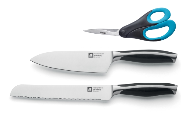 Richardson Sheffield Aspero - 3 Pc Knife Set In Mail Order Box