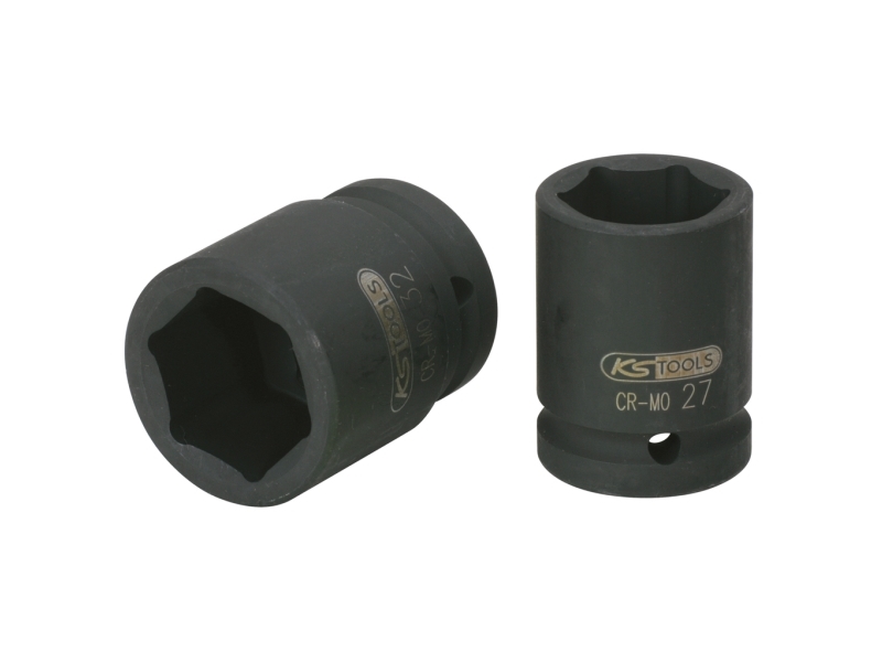 Ks Tools 515.1401, Krafttop, Sort, 2 Hoved(Er), 3/4", Metrisk/Imperial, 68 Mm