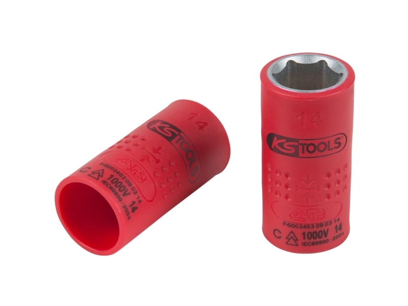 Ks Tools 118.3838, Topnøglesæt, 3/8", Metric, 43 Hoved(Er), 13 Mm, Krom-Vanadium-Stål