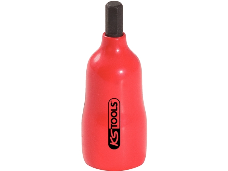 Ks Tools 117.1418, Sokkel, 1/4", Metric, 1 Hoved(Er), 6 Mm, Krom-Vanadium-Stål