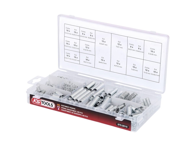 KS Tools 9700010 Sortiment med smådele Indhold: 1 stk | Verktyg & Verkstad - För verkstaden - Sortiment lådor | GameStuff