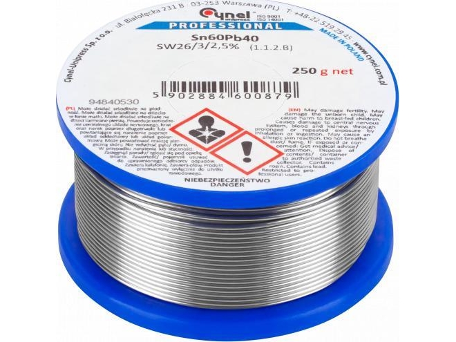 Cynel Lydmetalis 0.50Mm 250G Sn60pb40