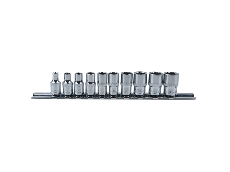 Ks Tools 918.0620, Topnøglesæt, 10 Hoved(Er), Din 3120, Iso 1174, Din 3124, Iso 2725, 350 G