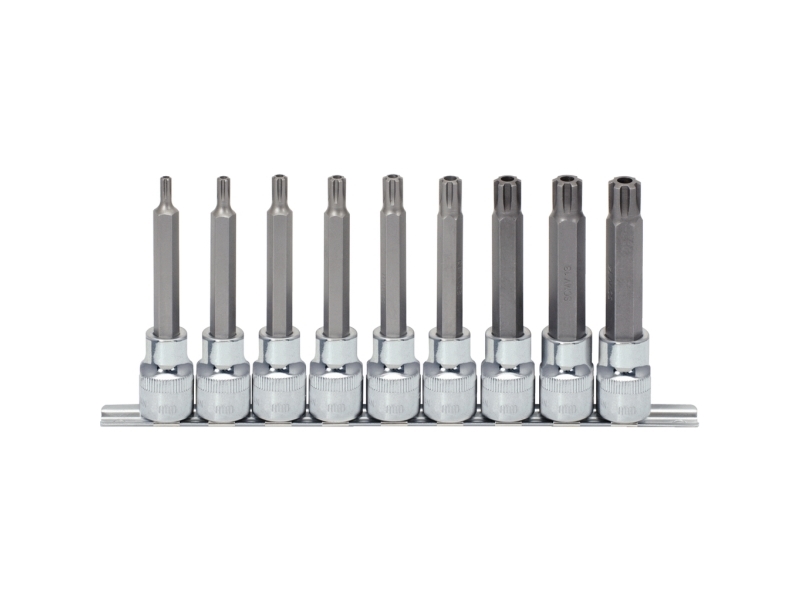 Ks Tools Chromeplus, Steckschlüssel-Satz, 1/2 Zoll, Metrisch, 1 Kopf/Köpfe, M10,M12,M14,M5,M6,M7,M8,M9, Chrom-Vanadium-Stahl