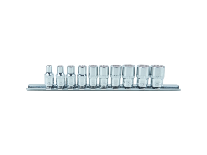 Ks Tools 918.0615, Topnøglesæt, 10 Hoved(Er), Din 3120, Iso 1174, Din 3124, Iso 2725, 350 G
