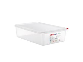 Beholder Araven Lufttæt L53xb32.5Xh10cm 1/1Gn 13.7Ltr Polypropylen Låg Klar,6 Stk/Krt