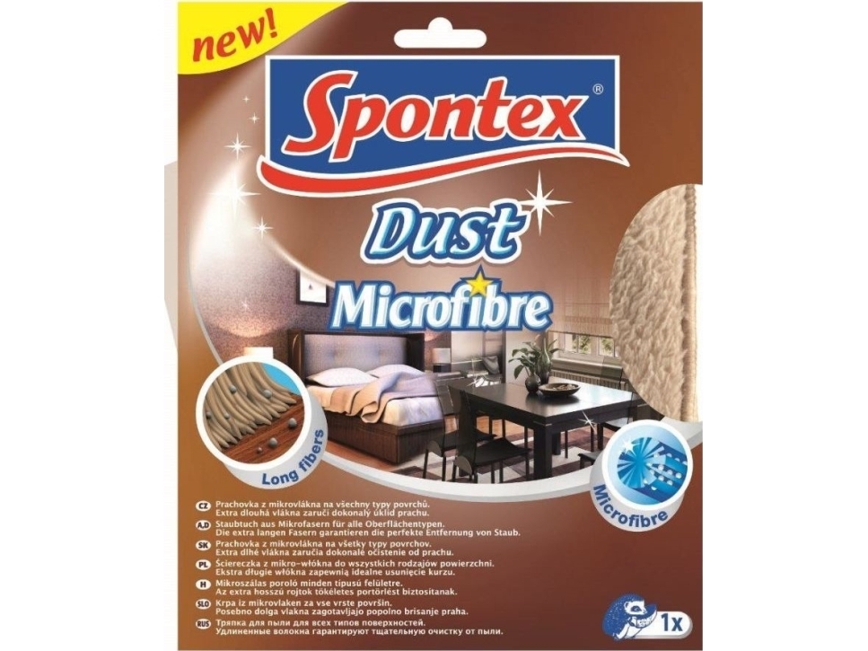 Se Cloth Microfibre Spontex Dust hos Computersalg.dk