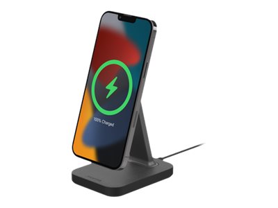 Mophie Snap+ - Trådløs Opladningsstander - 15 Watt - Sort - Europa (Außer Irland)