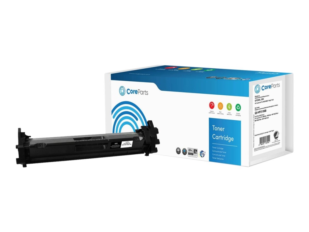 Coreparts Qi-Hp2136b, 3500 Seiten, Schwarz, 1 Stück(E)