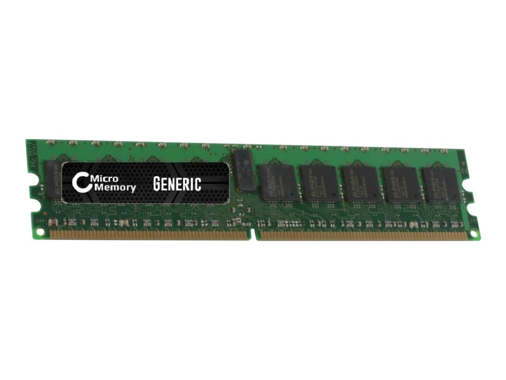 Coreparts 2Gb Ddr2 667Mhz Ecc/Reg, 2 Gb, 1 X 2 Gb, Ddr2, 667 Mhz, Grün