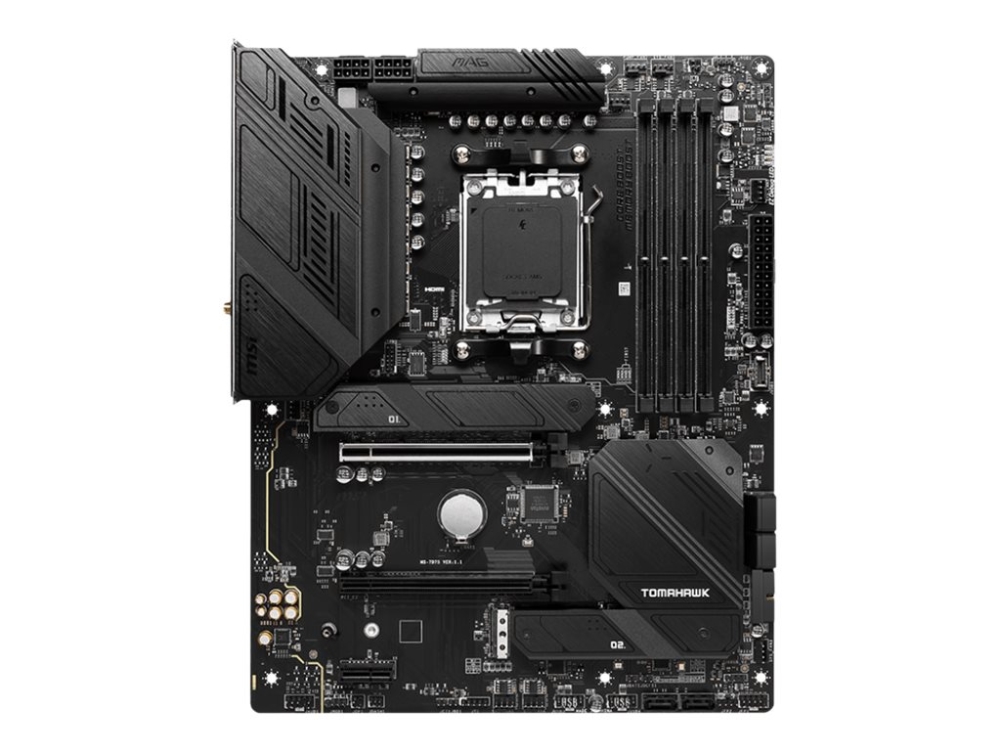 Msi Mag B650 Tomahawk Wifi - Motherboard - Atx - Sockel Am5 - Amd B650 Chipsatz - Usb 3.2 Gen 1, Usb 3.2 Gen 2, Usb-C 3.2 Gen2, Usb-C 3.2 Gen 2X2 - 2
