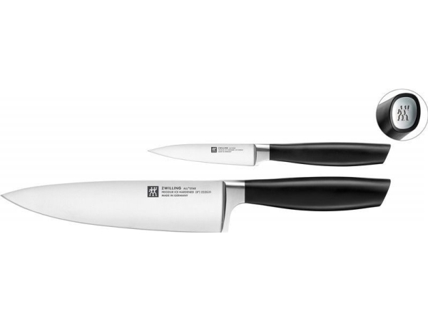 Sett med 2 kniver ZWILLING Alle * Stjerne 33780-002-0 - sølv