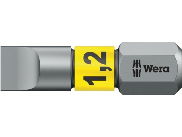 Wera 800/1 BTZ, 1 styck, Platt, 25 mm, 7 mm, 7 mm, 25 mm | Verktyg & Verkstad - Skruvmejsel - Övriga | GameStuff