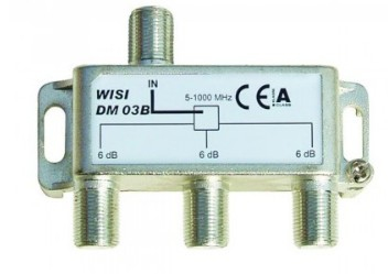 Wisi Dm 03 B, 3 Ausgänge, 78 Mm, 28 Mm, 50 Mm, 400 Mm, 150 Mm