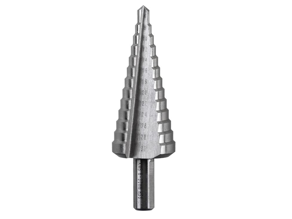 Kwb 525830 Boremaskine Trin Borehoved 3 Cm Metal Uden Jern Plast Rustfrit Stål 8 Mm Høj Hastighed Stål Hss