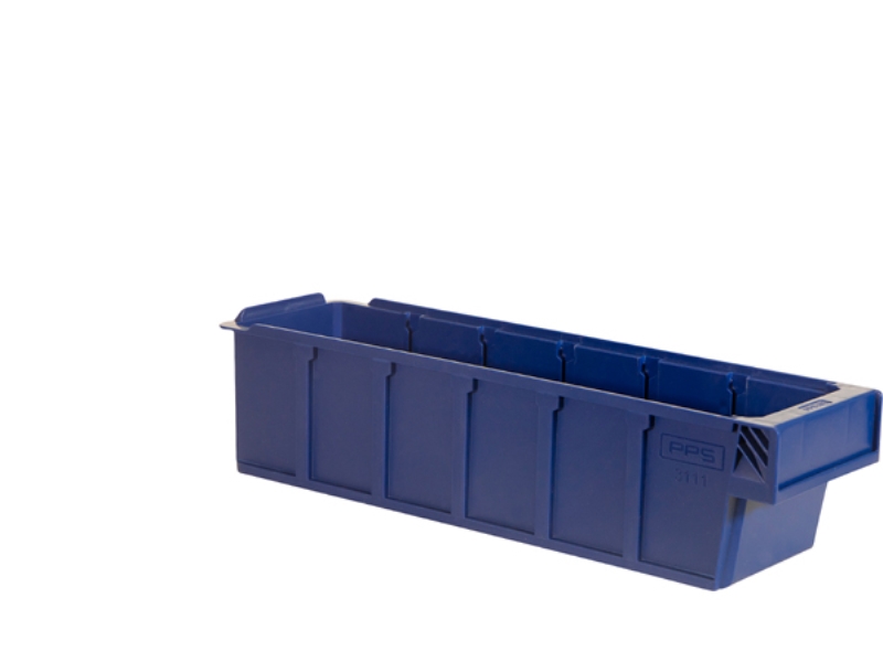 Lagerkasse 3111 400x115x100 mm Blå | Verktyg & Verkstad - Förvaring i verkstad - Förvaringsboxar | GameStuff