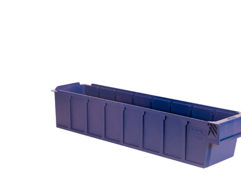 Lagerkasse 3121 500x115x100 mm Blå | Verktyg & Verkstad - Förvaring i verkstad - Förvaringsboxar | GameStuff