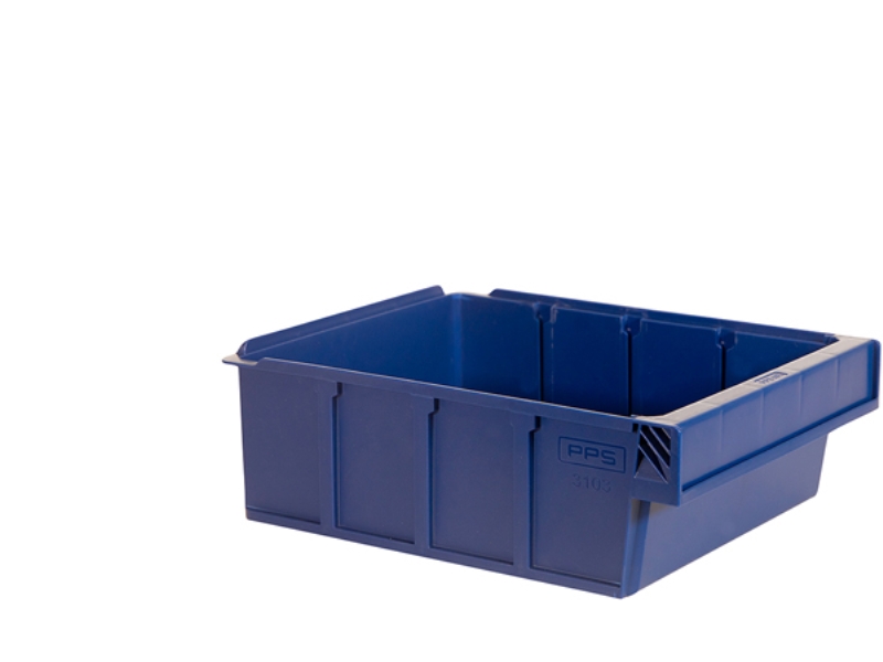 Lagerkasse 3103 300x230x100 mm Blå | Verktyg & Verkstad - Förvaring i verkstad - Förvaringsboxar | GameStuff
