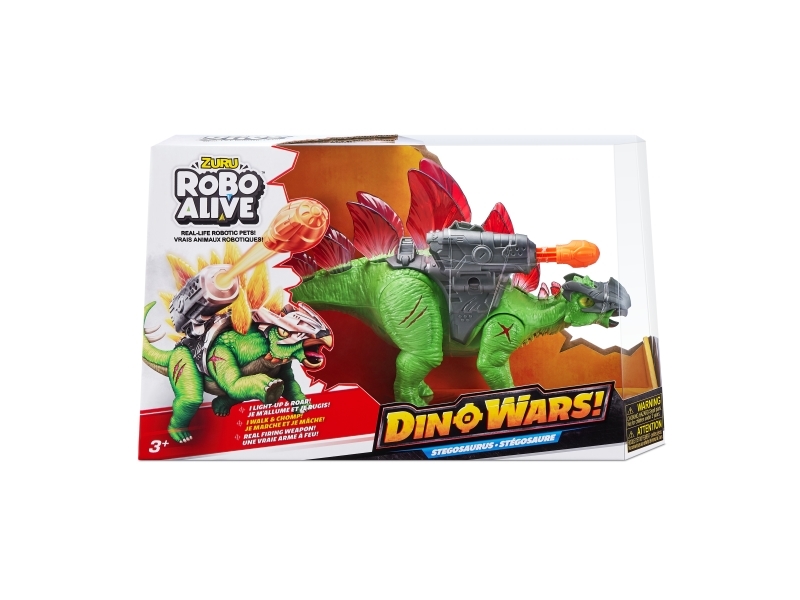 Robo Alive Dino Wars Stegosaurus Toy | N - A | GameStuff