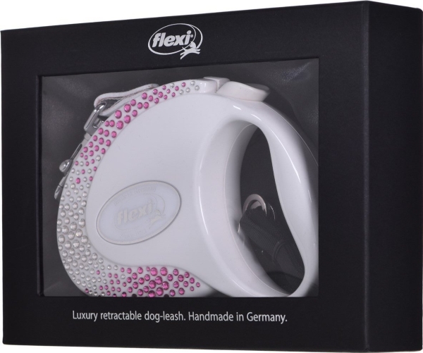Flexi Flexi Hundesnor Glam M / Størrelse M Composition Perlemor Hvid