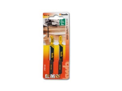 Kwb 610320, Stiksavklinger, Spånplade, Byggetræ (Tyk), Fiberbræt, Fiberplade, High Carbon Steel (Hcs), Sort, 4 Mm, 10 Cm