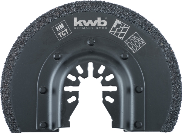 Kwb 709542, Saber Savklinge, Mursten, Beton, Rør, Flise, Sort, 8,7 Cm, 1 Stk