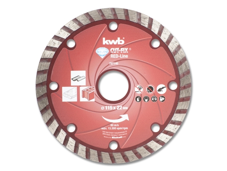 CUT-FIX® Red-Line-diamantkapskivor | Elverktyg - Sågblad - Diamantblad | GameStuff