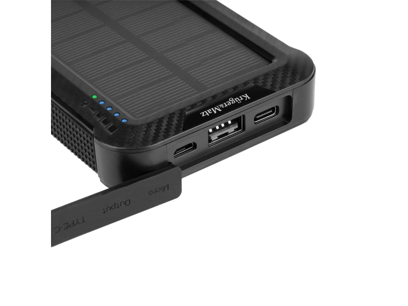 Kruger&Amp Matz Powerbank Lithium Polymer (Lipo) 10000 Mah Solar