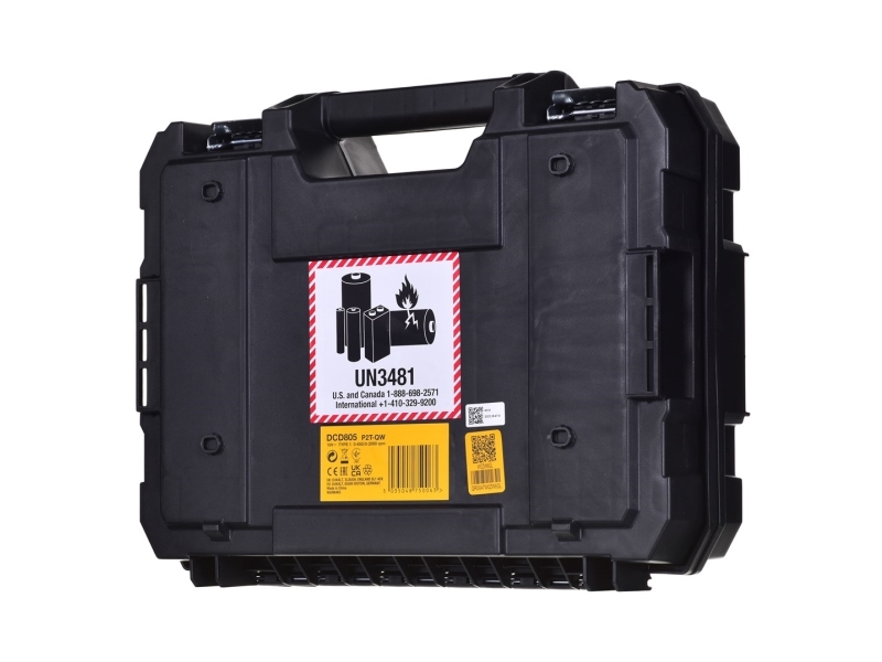 Smūginis gręžtuvas-suktuvas DeWalt DCD805P2T-QW  18 V  2x5,0 Ah akum.