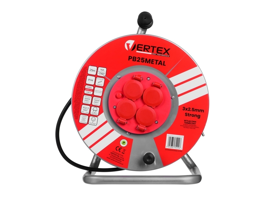 Vertex.Hubber 25M 3X2.5Mm