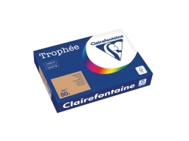 Printer- og kopipapir, Trophee 1879, A4, 80 g/m2, Karamel, pakke med 500 stk