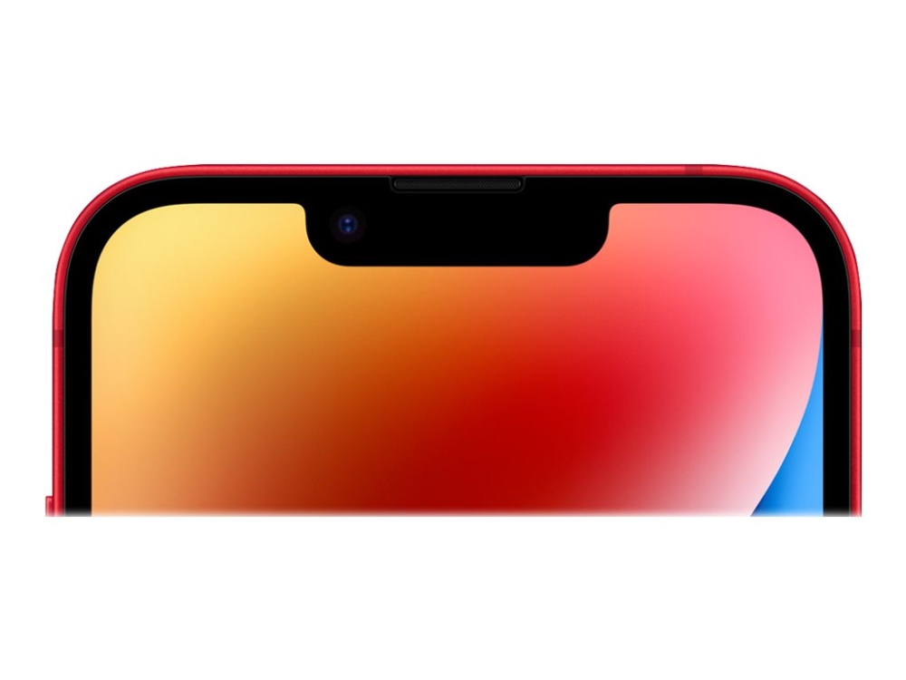 Apple iPhone 14 Plus - (PRODUCT) RED - 5G smartphone - dual-SIM / Internminne 512 GB - OLED-skärm - 6.7 - 2778 x 1284 pixlar - 2 bakre kameror 12 MP, 12 MP - front camera 12 MP - röd