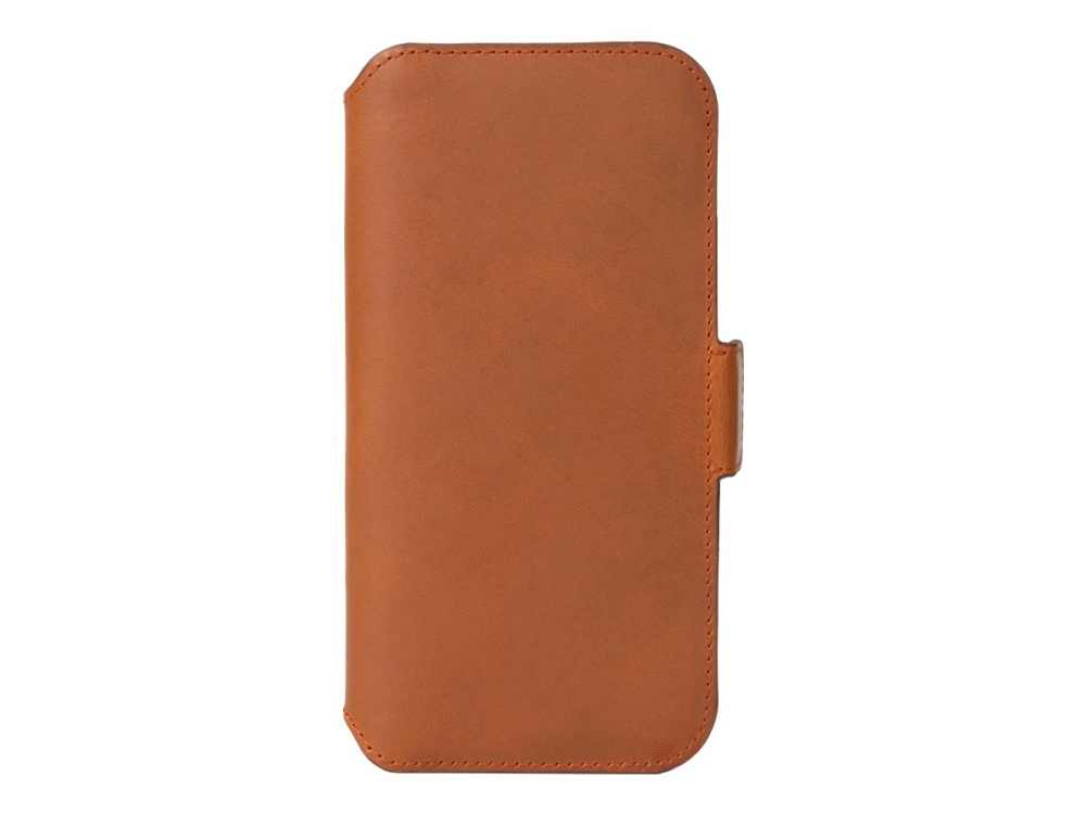 Krusell Phonewallet - Flip-Hülle Für Mobiltelefon - Dünn - Polycarbonat, Carbonleder - Cognacbraun - Für Samsung Galaxy S22+