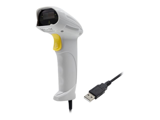 Qoltec - Stregkodescanner - Håndmodel - 200 Scan / Sekund - Afkodet - Usb