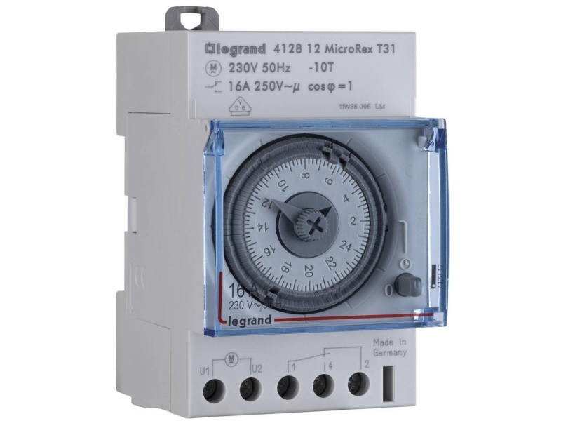 Kontaktur Microrex3 T31 Analog Døgn 230V