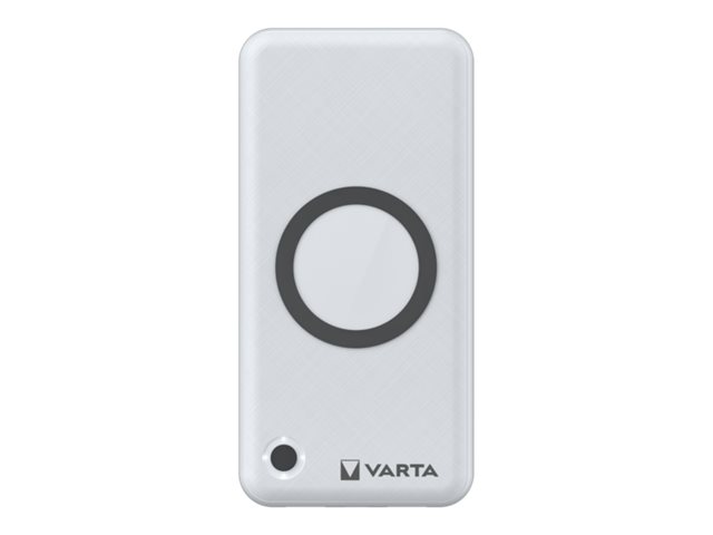 Varta - Trådløs Power Bank - 2-I-1 - Li-Pol - 20000 Mah - 74 Wh - 20 Watt - 3 A - Pd, Qc 3.0 - 3 Output-Stikforbindelser (2 X Usb, 24 Pin Usb-C)