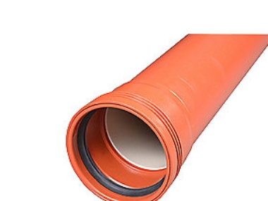 Wavin 110 X 1000 Mm Pp-Kloakrør M/Muffe, Klasse S Sn8, En 13476
