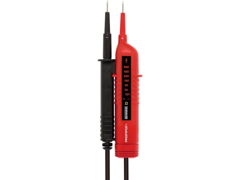 Benning Profipol+ To-Polet Spændingstester Cat Iii 600 V, Cat Ii 690 V Led