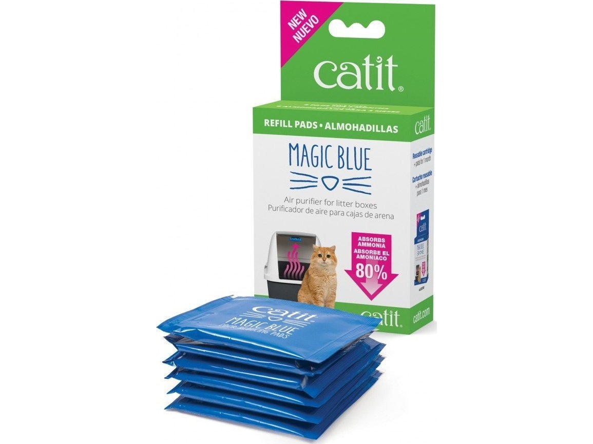 Catit Magic Blue luftreningspatroner, 6 st/op. | Djurmärken - Tillbehör - Catit | GameStuff