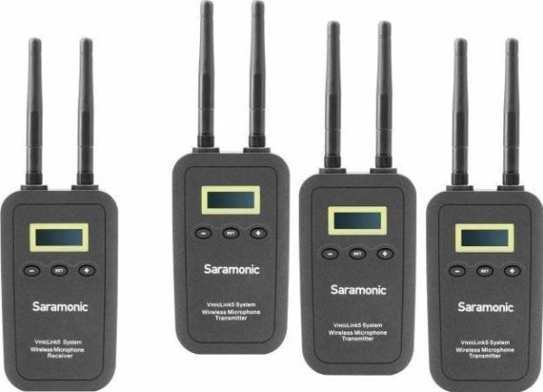 Saramonic Vmiclink5 Microphone Rx + Tx + Tx + Tx